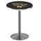 Holland Bar Stool Co 36" Stainless Steel Wake Forest Pub Table L214S3628WakeFr - alternate 1